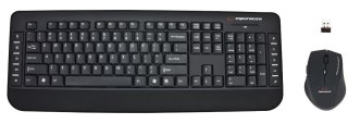 Zestaw bezprzewodowy klawiatura z myszką EK120 2,4GHz USB