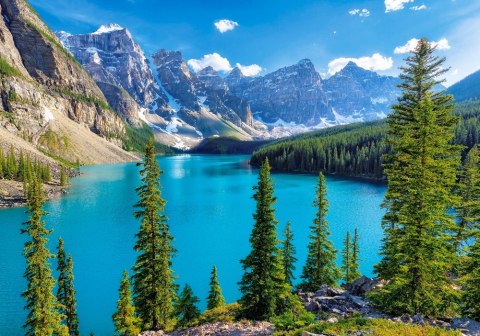 Puzzle 500 elementów Jezioro Moraine Kanada Puzzle 500 elementów Jezioro Moraine Kanada