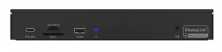 Stacja dokująca IB-DK2288AC 13in1,4x4K Monitory,PD 100Watt,Audio,LAN, czytnik Kart, DisplayLink
