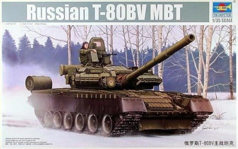 Model plastikowy Russian T-80BV MBT Model plastikowy Russian T-80BV MBT