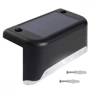 Lampa solarna schodowa tarasowa MCE319 LED IP44 4000K czujnik zmierzchu