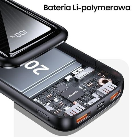 Powerbank 20000mAh PB58 22,5W PD + 2xUSB QC 3.0 Powerbank 20000mAh PB58 22,5W PD + 2xUSB QC 3.0