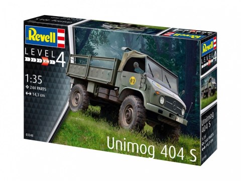 Model plastikowy Pojazd UNIMOG 404 S 1/35 Model plastikowy Pojazd UNIMOG 404 S 1/35