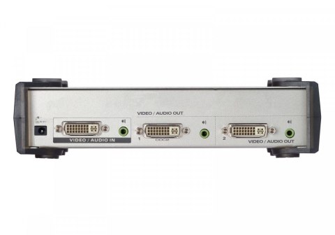 Rozdzielacz 2-port DVI/Audio Splitter Rozdzielacz 2-port DVI/Audio Splitter