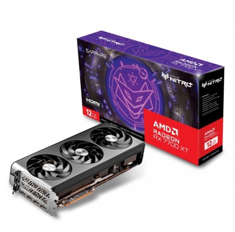 Karta graficzna Radeon RX 7700 XT NITRO+GAMING OC 12GB GDDR6 192bit 2DP Karta graficzna Radeon RX 7700 XT NITRO+GAMING OC 12GB GDDR6 192bit 2DP