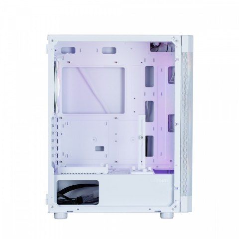 Obudowa I4 TG ATX Mid Tower 4 fans RGB Biała Obudowa I4 TG ATX Mid Tower 4 fans RGB Biała