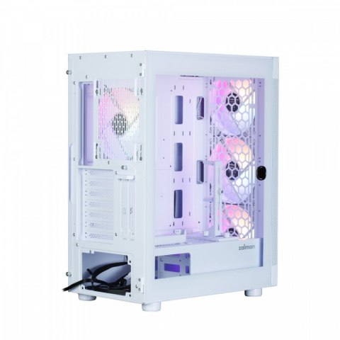 Obudowa I4 TG ATX Mid Tower 4 fans RGB Biała Obudowa I4 TG ATX Mid Tower 4 fans RGB Biała