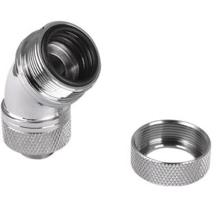 Pacific G1/4 x 16mm 45 złączka adapter kątowy - Chrome