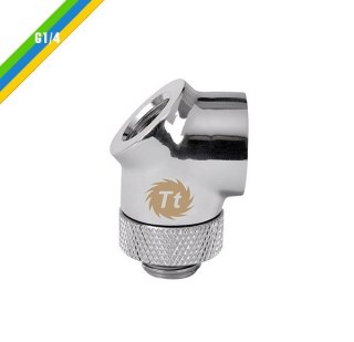 Pacific G1/4 45 i 90 złączka adapter kątowy - Chrome