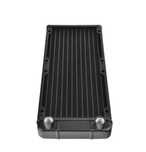 Pacific R240 (240mm, 2x G 1/4", aluminium) radiator - Black Pacific R240 (240mm, 2x G 1/4", aluminium) radiator - Black