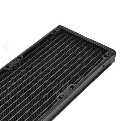 Pacific R240 (240mm, 2x G 1/4", aluminium) radiator - Black Pacific R240 (240mm, 2x G 1/4", aluminium) radiator - Black