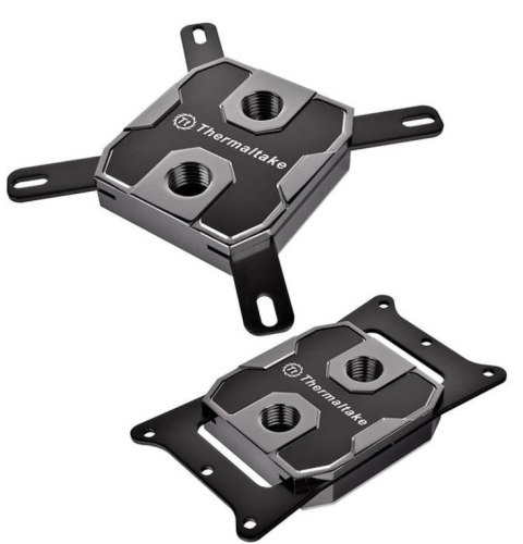 Pacific W1 (G 1/4", miedź) blok wodny CPU - Silver Black Pacific W1 (G 1/4", miedź) blok wodny CPU - Silver Black