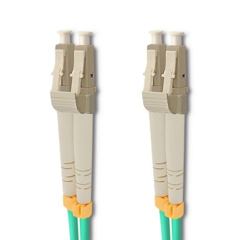 Patchcord światłowodowy LC/UPC-LC/UPC | MM | 50/125 | OM3 | 3m Patchcord światłowodowy LC/UPC-LC/UPC | MM | 50/125 | OM3 | 3m