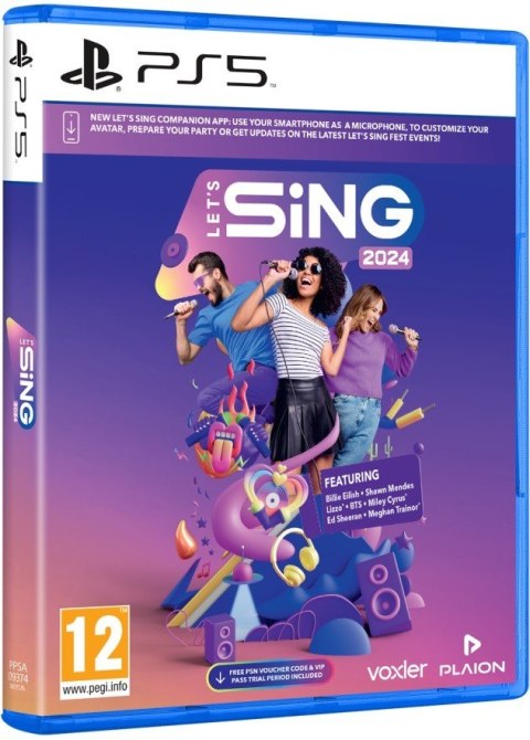 Gra PlayStation 5 Lets Sing 2024 Gra PlayStation 5 Lets Sing 2024