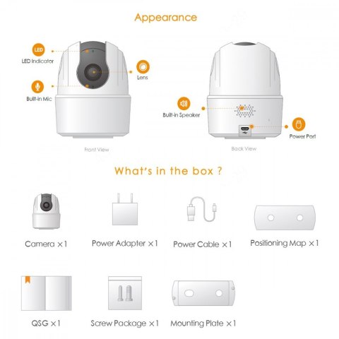 Kamera Ranger 2C-L IPC-TA22CP-L, 2Mpx Kamera Ranger 2C-L IPC-TA22CP-L, 2Mpx