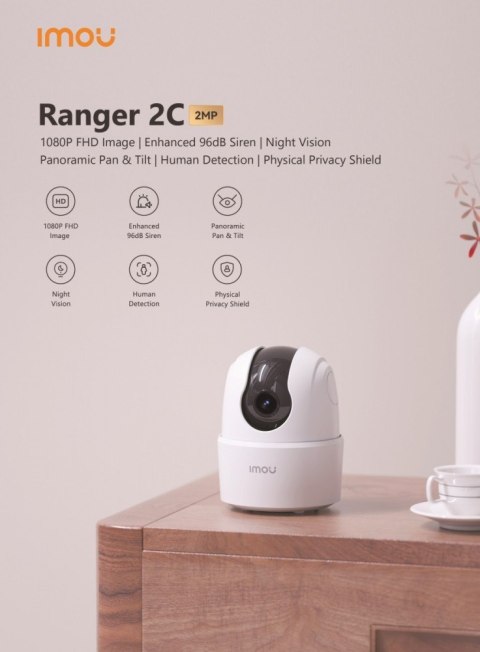 Kamera Ranger 2C-L IPC-TA22CP-L, 2Mpx Kamera Ranger 2C-L IPC-TA22CP-L, 2Mpx