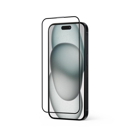 Szkło hartowane Anti-Bacterial 3D Armour Glass 9H na cały ekran iPhone iPhone 16 Plus / iPhone 15 Plus z ramką instalacyjną Szkło hartowane Anti-Bacterial 3D Armour Glass 9H na cały ekran iPhone iPhone 16 Plus / iPhone 15 Plus z ramką instalacyjną