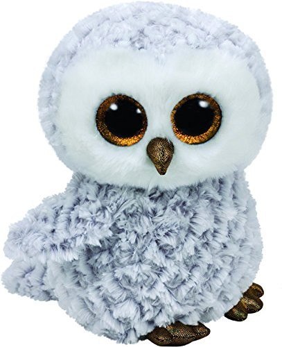 Maskotka TY Beanie Boos Owlette - Biała sowa, 24 cm Maskotka TY Beanie Boos Owlette - Biała sowa, 24 cm