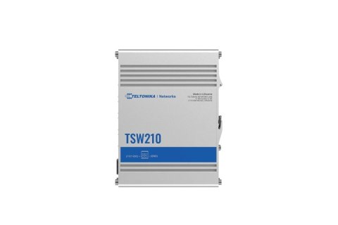 Przełącznik niezarządzalny TSW210 Switch 2xSFP 8xGbE DIN RAIL Back Panel Przełącznik niezarządzalny TSW210 Switch 2xSFP 8xGbE DIN RAIL Back Panel
