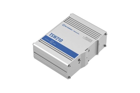 Przełącznik niezarządzalny TSW210 Switch 2xSFP 8xGbE DIN RAIL Back Panel Przełącznik niezarządzalny TSW210 Switch 2xSFP 8xGbE DIN RAIL Back Panel