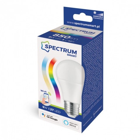 Żarówka Smart Tuya WiFi GLS 9W RGBW+CCT+DIM Żarówka Smart Tuya WiFi GLS 9W RGBW+CCT+DIM