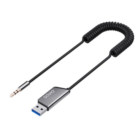 Adapter transmiter AUX z bluetooth 5.3, funkcja zestawu głośnomówiącego, TR-16 Adapter transmiter AUX z bluetooth 5.3, funkcja zestawu głośnomówiącego, TR-16