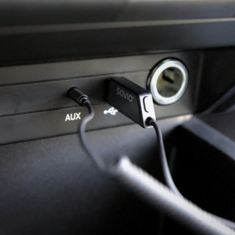 Adapter transmiter AUX z bluetooth 5.3, funkcja zestawu głośnomówiącego, TR-16 Adapter transmiter AUX z bluetooth 5.3, funkcja zestawu głośnomówiącego, TR-16