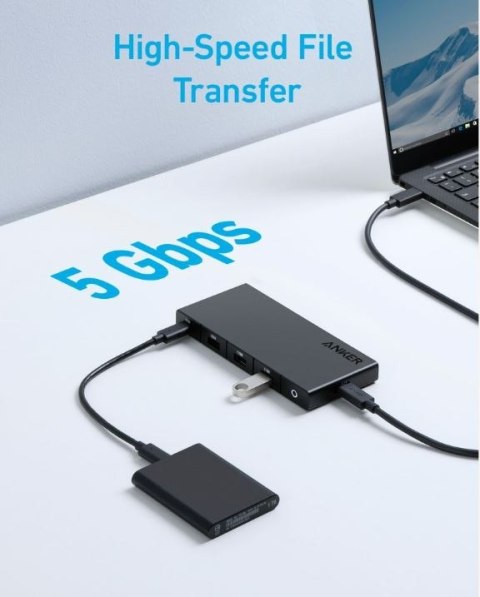 Hub 364 USB-C Dual Display 10w1 2x4K HDMI eth czarny Hub 364 USB-C Dual Display 10w1 2x4K HDMI eth czarny