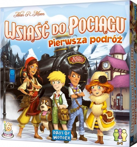 Gra Wsiąść do Pociągu: Pierwsza Podróż Gra Wsiąść do Pociągu: Pierwsza Podróż