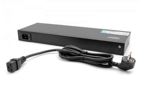 Listwa zasilająca SMART PDU 1U, gniazdo zasilające IEC320 C20 16A/250V, gniazda 8x C13, 16A Listwa zasilająca SMART PDU 1U, gniazdo zasilające IEC320 C20 16A/250V, gniazda 8x C13, 16A
