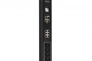 Listwa zasilająca SMART PDU, wtyk IEC 60309 16A/250V, gniazda 18xC13 10A/250V, 6xC19 16A/250V, 16A