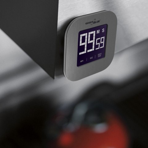 Cyfrowy timer stoper minutnik magnetyczny z dotykowym ekranem GB524 Cyfrowy timer stoper minutnik magnetyczny z dotykowym ekranem GB524