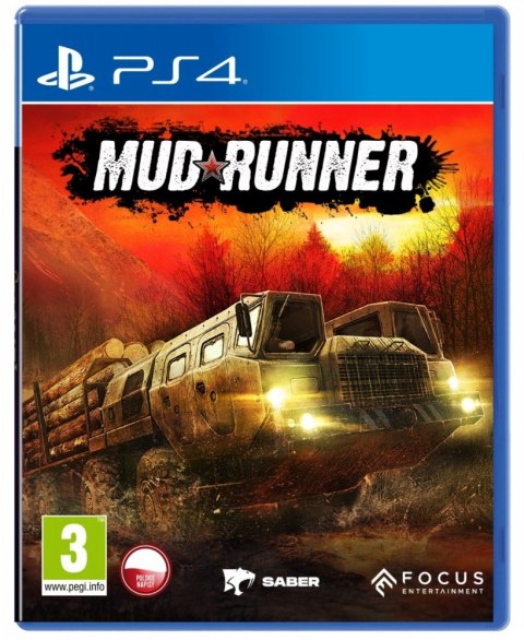 Gra PlayStation 4 MudRunner Gra PlayStation 4 MudRunner