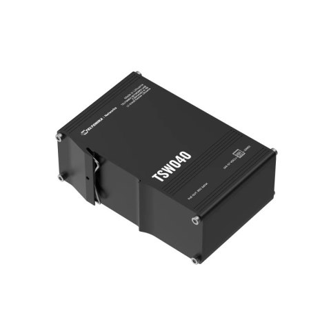 Przełącznik niezarządzalny Industrial switch TSW040 8xPoE+, 8x10/100 Eth, DIN Przełącznik niezarządzalny Industrial switch TSW040 8xPoE+, 8x10/100 Eth, DIN