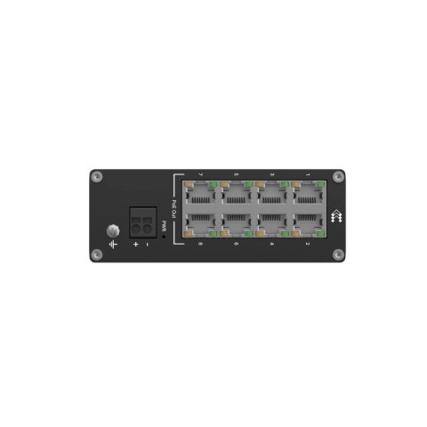 Przełącznik niezarządzalny Industrial switch TSW040 8xPoE+, 8x10/100 Eth, DIN Przełącznik niezarządzalny Industrial switch TSW040 8xPoE+, 8x10/100 Eth, DIN