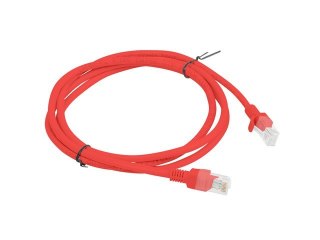 PATCHCORD KAT.5E 1.5M CZERWONY FLUKE PASSED LANBERG
