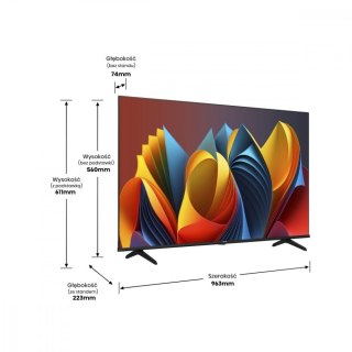 Telewizor QLED 43 cale 43E7NQ
