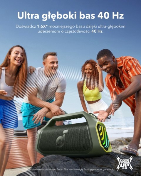 Głośnik Soundcore Boom 2 Plus Zielony Głośnik Soundcore Boom 2 Plus Zielony