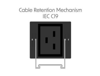 Listwa zasilająca rack pdu 19" 16a 20x iec c13 4x iec c19 3m IEC C20 pionowa czarna