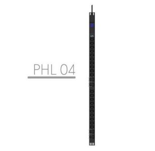 Listwa zasilająca rack pdu 19" 16a 20x iec c13 4 x iec c19 3m IEC 309 miernik pionowa