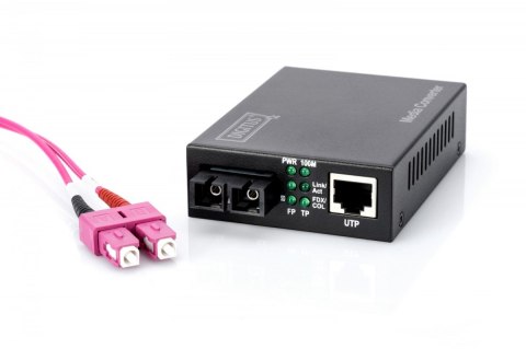 Media konwerter 100BaseTX do 100BaseFX SC Media konwerter 100BaseTX do 100BaseFX SC