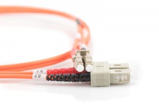 Patch cord światłowodowy FO MM 50/125 OM2 LC-SC dplx 3m