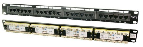 Patch panel CAT6 24-porty Patch panel CAT6 24-porty