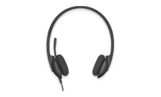 H340 Słuchawki z mikrofonem 981-000475 Black