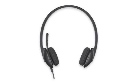 H340 Słuchawki z mikrofonem 981-000475 Black