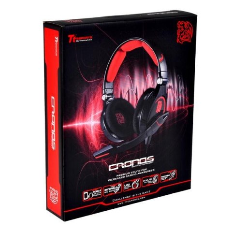 Słuchawki dla graczy Tt eSPORTS - Cronos Black Neodymium Magnet Słuchawki dla graczy Tt eSPORTS - Cronos Black Neodymium Magnet