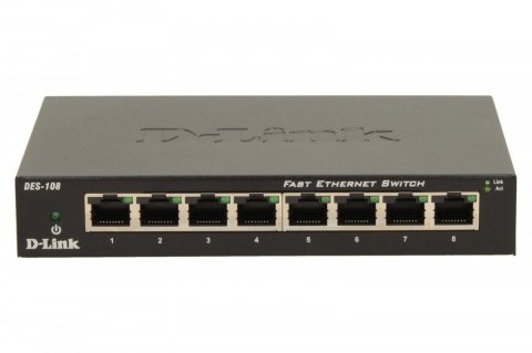 Switch 8-port 10/100 Metal Housing Switch 8-port 10/100 Metal Housing