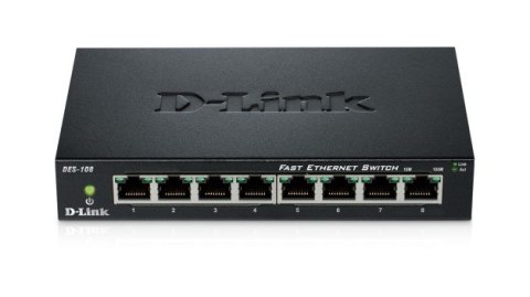 Switch 8-port 10/100 Metal Housing Switch 8-port 10/100 Metal Housing