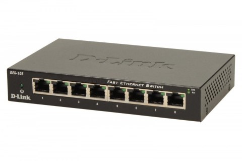 Switch 8-port 10/100 Metal Housing Switch 8-port 10/100 Metal Housing