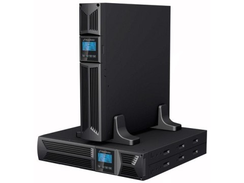 UPS ON-LINE 1000VA 8X IEC OUT, USB/RS-232, LCD, RACK 19''/TOWER, POWER FACTOR 0,9 UPS ON-LINE 1000VA 8X IEC OUT, USB/RS-232, LCD, RACK 19''/TOWER, POWER FACTOR 0,9
